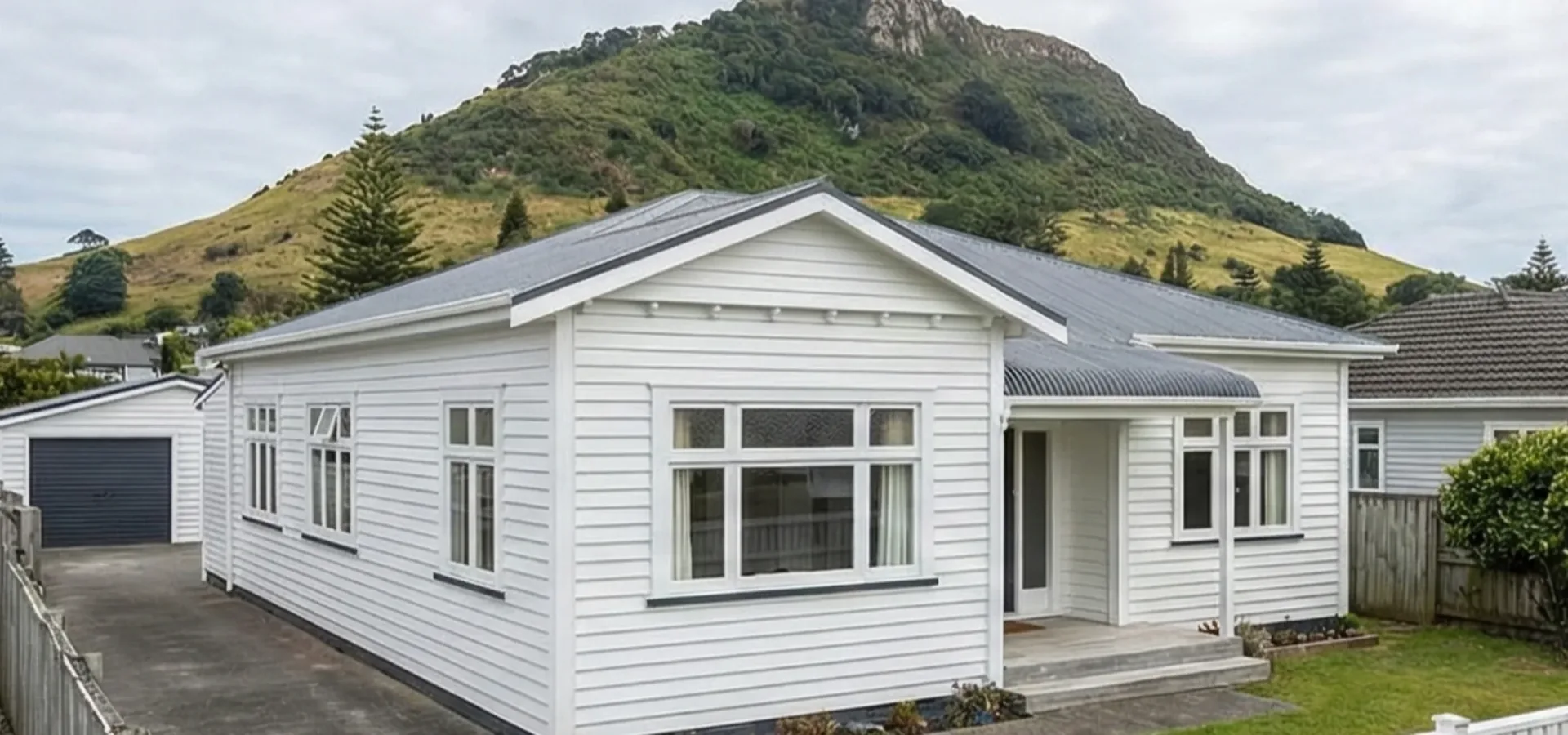 Mount Maunganui coastal home painting