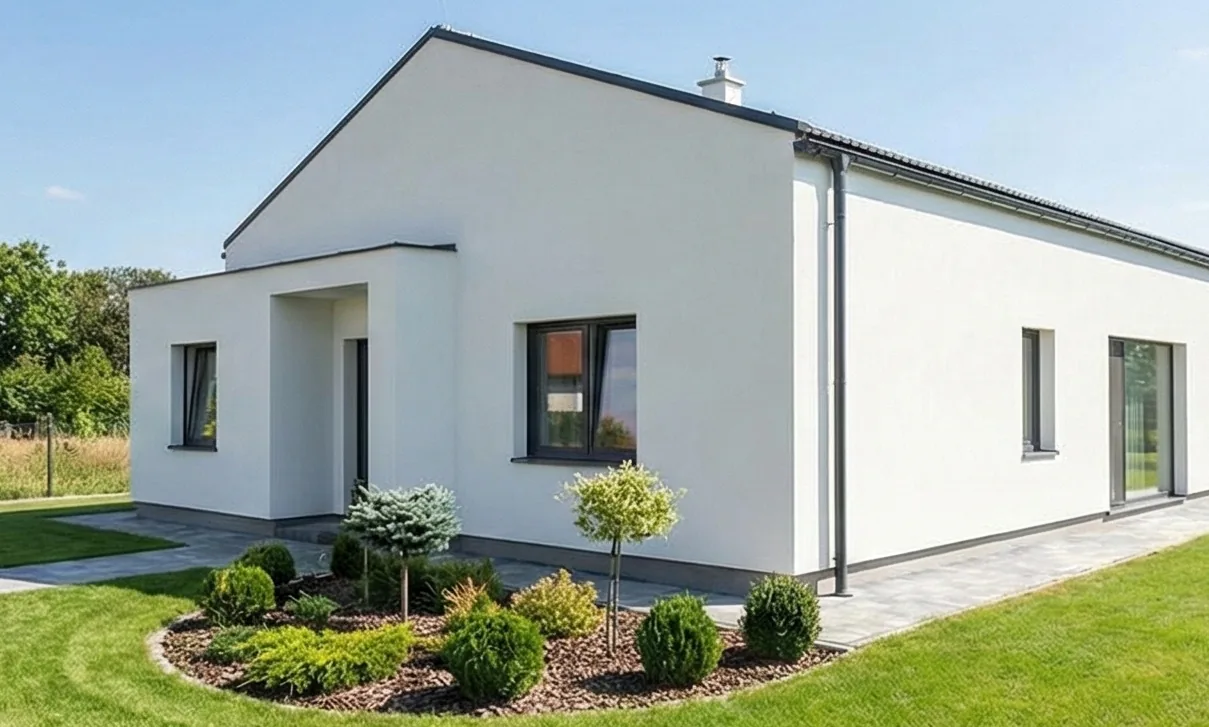 Plaster and monolithic care service for weatherproof protection