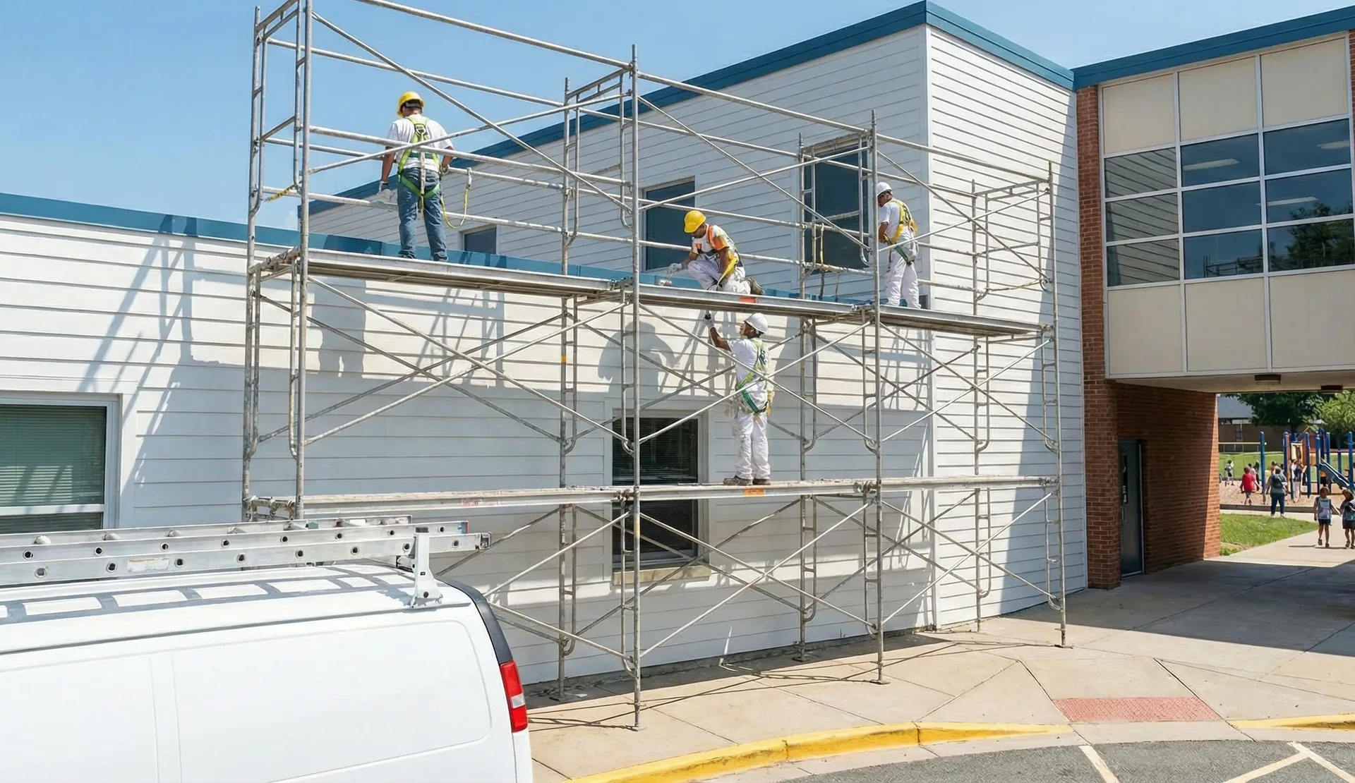 School and facility maintenance painting service in Tauranga