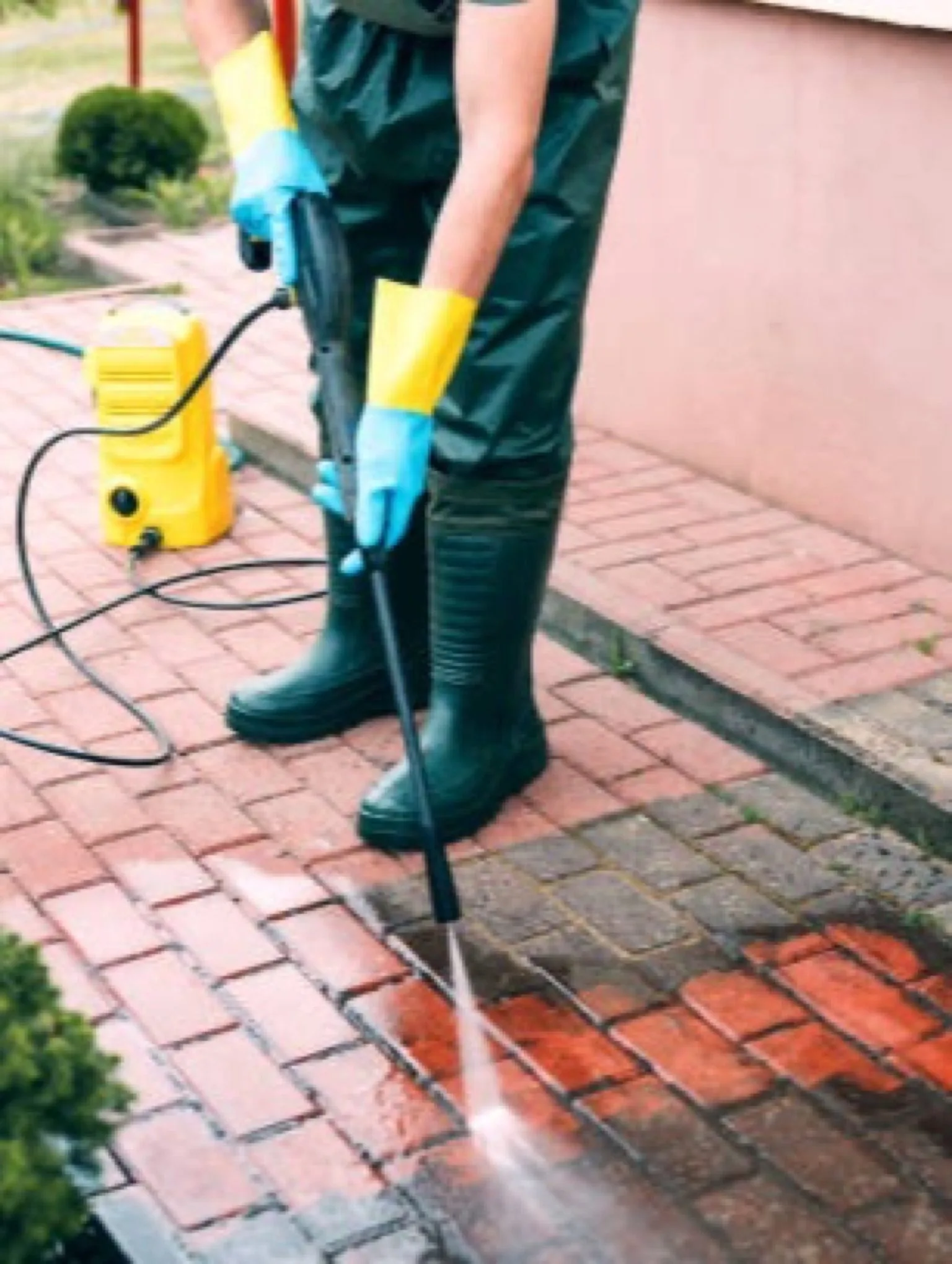 Careful soft washing inspection in Tauranga